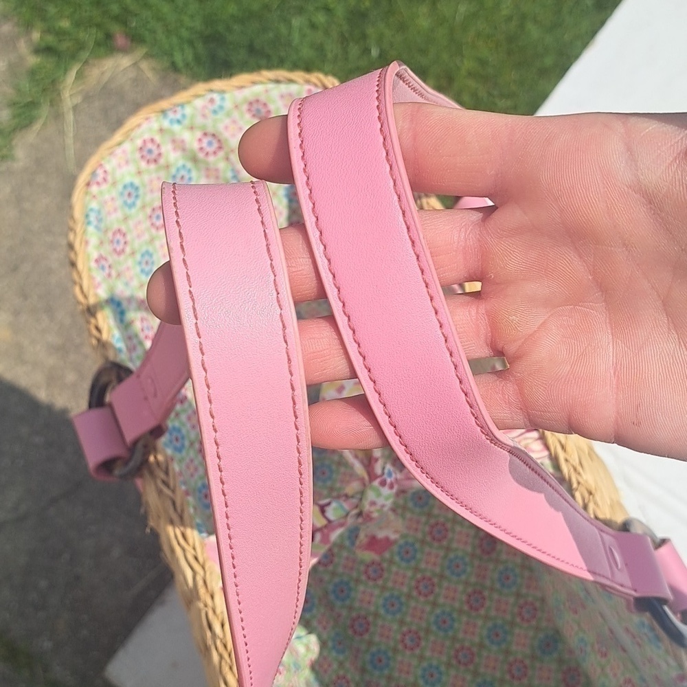 VERA BRADLEY STRAW TOTE EUC - Picture 5 of 10